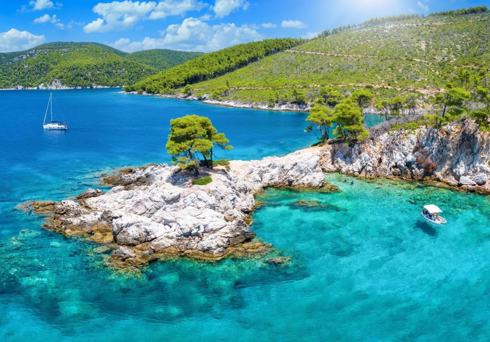 Naiades Superior Apartments In Skopelos With Sea View Close To The Town Buitenkant foto